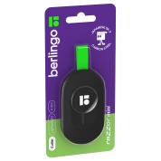 Нож канцелярский 9мм Berlingo "Razzor mini", push-lock, европодвес BM4143
