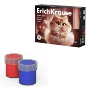 Гуашь ErichKrause Prima Cat 12 цв. 17 мл