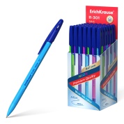 Ручка шариковая ErichKrause R-301 Neon Stick 0.7, синяя