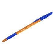 Ручка шариковая Berlingo "Tribase grip ginger", синяя, 0,7мм, грип