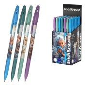 Ручка шариковая ErichKrause R-301 Stick Magic Pet 0.7,  синий