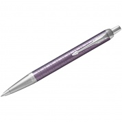 Ручка шариковая Parker IM Premium Dark Violet CT синяя, 1.0мм, подар. уп.