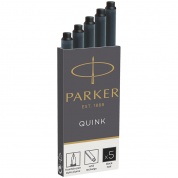 Картриджи чернильные Parker Cartridge Quink черные, 5шт.