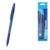 Набор ручек шариковых 4 шт. ErichKrause R-301 Stick&Grip Original 1.0, синий, пакет