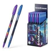 Ручка шариковая ErichKrause Neo  Stick Cyber Game 0.7, Super Glide Technology, синий
