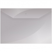 Папка-конверт на кнопке А4 150мкм, прозрачный