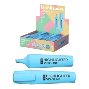 Текстмаркер ErichKrause Visioline V-12 Pastel, голубой