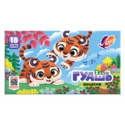 Гуашь "ZOO", 18 цв, 15мл