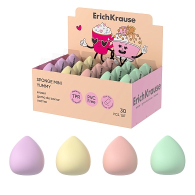 Ластик ErichKrause Sponge Mini Yummy