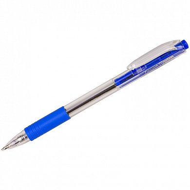 Ручка шариковая автоматич. Luxor "Sprint" синяя, 1.0 мм, грип