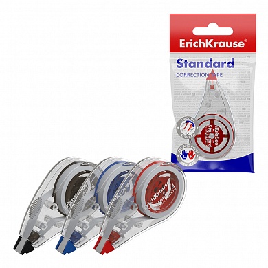 Корректирующая лента ErichKrause Standard, 5мм х 7м, пакет